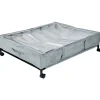 Best Rangement dessous de lit 12 compartiments souple à roulettes 76x60xH20cm Rangement