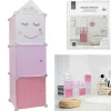 Best Rangement modulable 3 cubes fille Little Princesse 34x32xH110cm Rangement