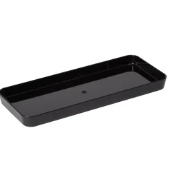 Rangement pour tiroir plastique noir^Gifi New