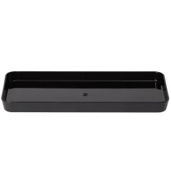 Rangement pour tiroir plastique noir^Gifi New