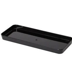 Rangement pour tiroir plastique noir^Gifi New