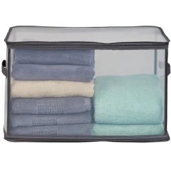 Outlet Rangement transparent large Entretien Du Linge