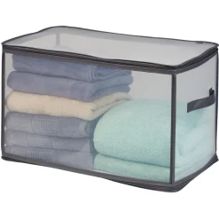 Outlet Rangement transparent large Entretien Du Linge