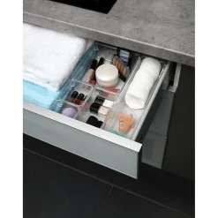 Rangement transparent pour tiroir 5 compartiments^Gifi New