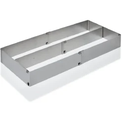 Gifi Préparation Culinaire^Rectangle à pâtisserie extensible axe central amovible 17/32x25/46cm