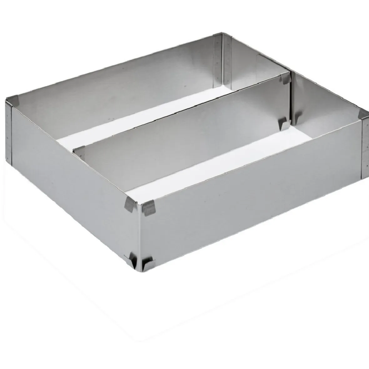 Gifi Préparation Culinaire^Rectangle à pâtisserie extensible inox