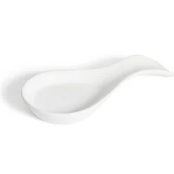 Gifi Préparation Culinaire^Repose cuillère en dolomite blanc 21,6x10x2,9cm
