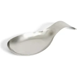 Gifi Préparation Culinaire^Repose cuillère inox gris 19x8x1,5cm