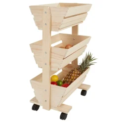 Gifi Rangement De Cuisine^Resserre à légumes 3 paniers