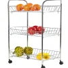 Gifi Rangement De Cuisine^Resserre de cuisine à roulettes 3 étages