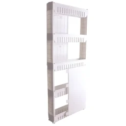 Gifi Rangement De Cuisine^Resserre 2en1 avec fonction table blanc