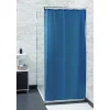 Rideau de douche bleu uni^Gifi Sale