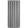 Rideau de douche effet lin 180x200cm polyester gris^Gifi Best