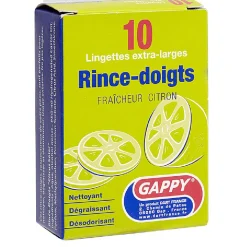 Gifi Préparation Culinaire^Rince-doigts fraicheur citron x10