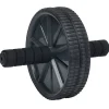 Roue abdominale musculation noir Ø18xL25,5cm^Gifi New
