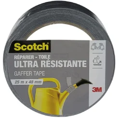 Rouleau adhésif de réparation Scotch gris L.25 m x2^Gifi New
