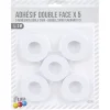 Rouleau adhésif double face blanc x5^Gifi Outlet