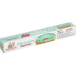 Gifi Préparation Culinaire^Rouleau de pâte à sucre motif Happy Birthday 150 g