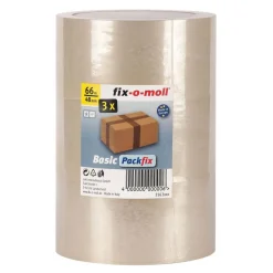 Rouleau ruban adhésif transparent Fix-o-Moll x3^Gifi Best