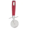 Gifi Préparation Culinaire^Roulette à pizza en inox manche polypropylène rouge