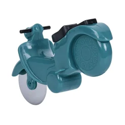 Gifi Préparation Culinaire^Roulette à pizza forme scooter rouge ou bleu
