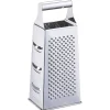 Gifi Préparation Culinaire^Râpe 4 faces inox argenté