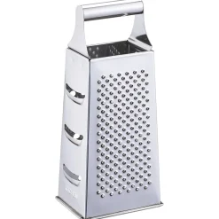 Gifi Préparation Culinaire^Râpe 4 faces inox argenté