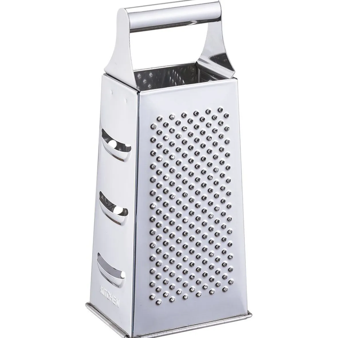 Gifi Préparation Culinaire^Râpe 4 faces inox argenté