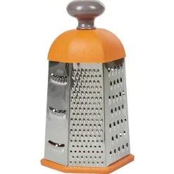 Gifi Préparation Culinaire^Râpe 6 faces orange