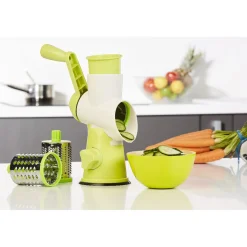Gifi Préparation Culinaire^Râpe à tambour vert et blanc