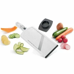 Gifi Préparation Culinaire^Râpe multiusage Metaltex mandoline 6 épaisseurs de coupe