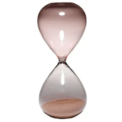 Gifi Préparation Culinaire^Sablier en verre irisé H.25 cm