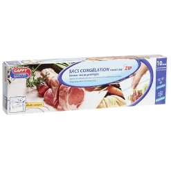 Gifi Conservation Alimentaire^Sac congélation à fermeture pression grand modèle x10