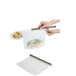 Gifi Conservation Alimentaire^Sac de conservation alimentaire silicone réutilisable 1,5Lx2