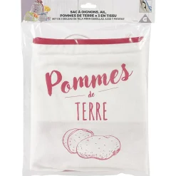 Gifi Conservation Alimentaire^Sac de conservation x3 pour ails oignons pommes de terre
