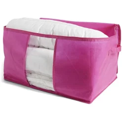 Discount Sac de rangement avec poignées et fermeture à glissière 59x40x35cm Entretien Du Linge