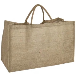 Sac porte bûches en jute^Gifi Outlet