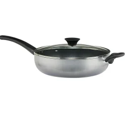 Gifi Cuisson^Sauteuse aluminium anti adhérente grise Ø 28