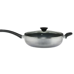 Gifi Cuisson^Sauteuse aluminium anti adhérente grise Ø 28
