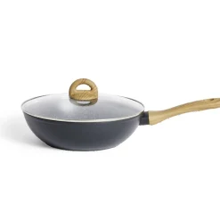 Gifi Cuisson^Sauteuse tous feux dont induction avec couvercle Ø28cm