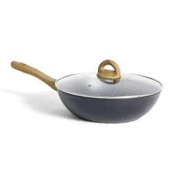 Gifi Cuisson^Sauteuse tous feux dont induction avec couvercle Ø28cm