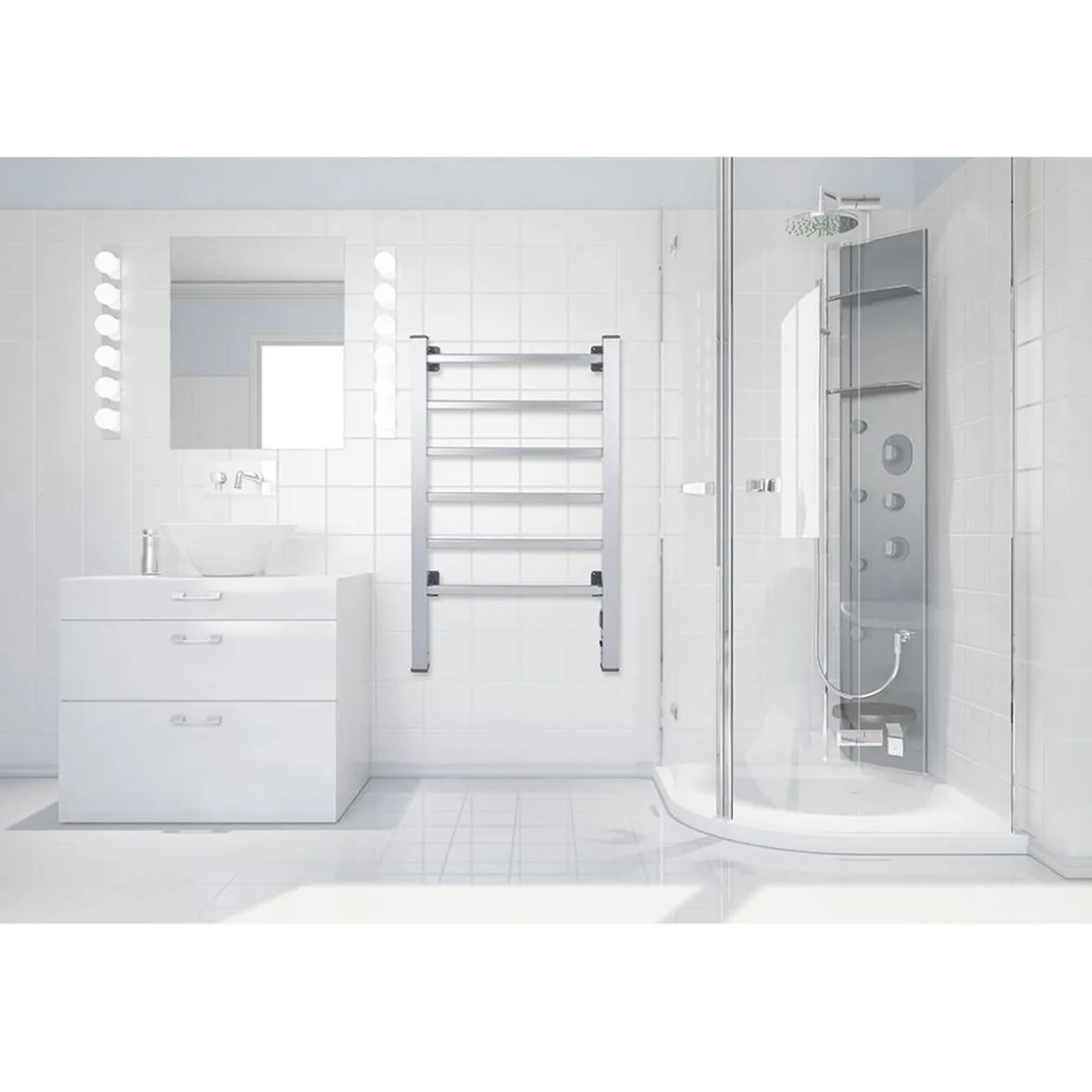 Sèche serviette électrique^Gifi Discount