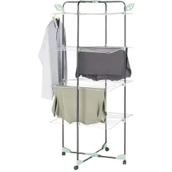 New Séchoir à linge étendoir 4 niveaux 40m Entretien Du Linge