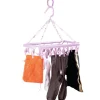 Séchoir 24 pinces violet Entretien Du Linge