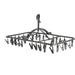 Sale Séchoir à suspendre 32 pinces 63x34xH35cm Entretien Du Linge