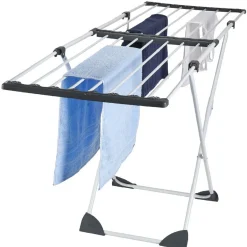 Sale Séchoir extensible 18m d'étendage gris blanc Entretien Du Linge