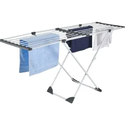 Sale Séchoir extensible 18m d'étendage gris blanc Entretien Du Linge