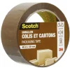 Scoth Adhésif marron pour carton et emballage 66m x 48 mm^Gifi Online