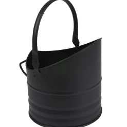 Seau porte bûches noir^Gifi Clearance