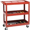 Servante d'atelier chariot 3 niveaux rouge^Gifi Clearance